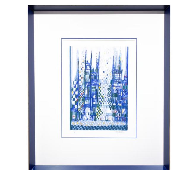 Manuel Cargaleiro “Rua do Castelo” | Twoart - Gallery