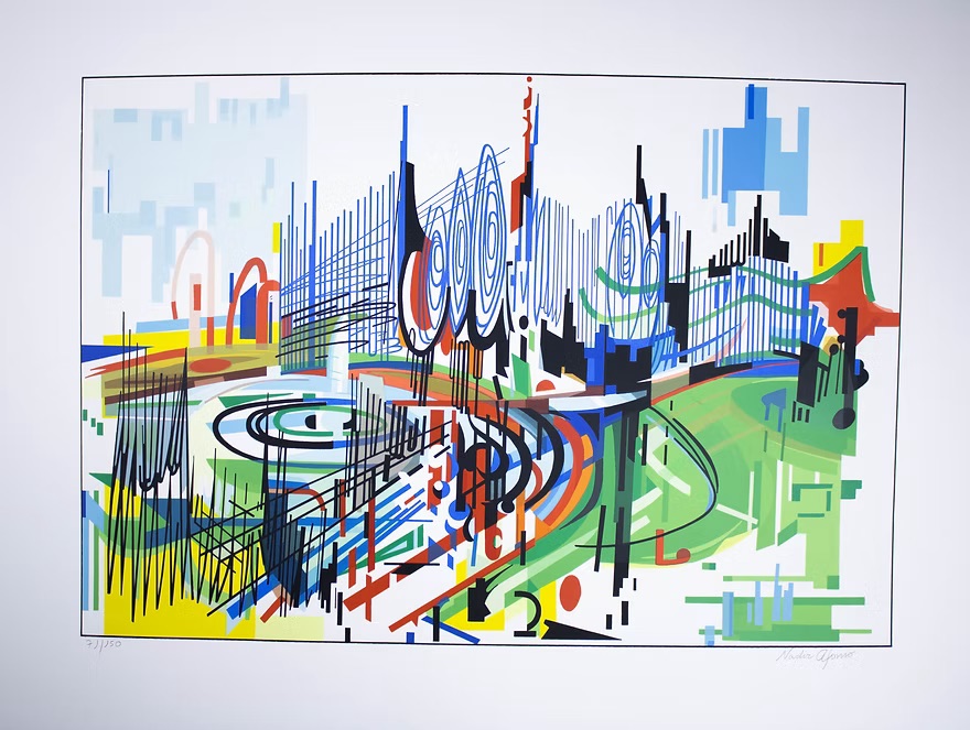 Nadir Afonso " Cidade dos Príncipes" | Twoart - Gallery