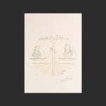 Salvador Dali, “Les signes du Zodiac" | Libra