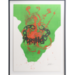 Arman (Armand Fernandez), “Contre l'apartheid”, 1983